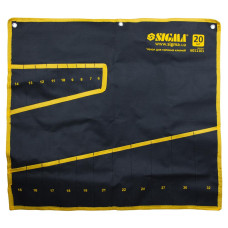 Чохол для гайочних ключів 20шт Sigma 6011101