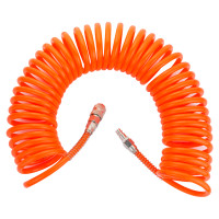 Шланг спіральний поліетиленовий PЕ 10м 6.5×10мм Grad 7011375