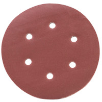 Шліфувальне коло 6 отворів Ø150мм P320 10шт Sigma 9122331