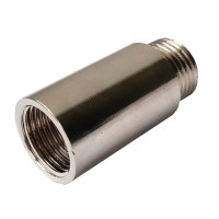 Подовжувач латунний хром 1/2