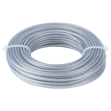 Волосінь для тримера з алюмінієвим кордом Ø2.4мм 15м Sigma 5614011