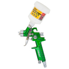 Фарборозпилювач HVLP-mini Ø0.8 зел в/б пласт Sigma 6812041