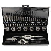 Набір плашок і мітчиків 32 предмета металевий кейс Sigma 1643191