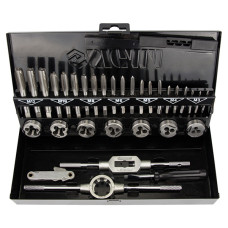 Набір плашок і мітчиків 32 предмета металевий кейс Sigma 1643191