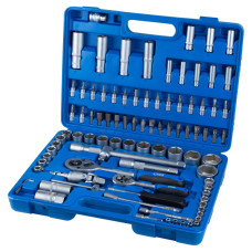 Набір насадок торцевих і біти 1/4