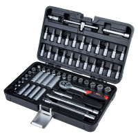 Набір насадок торцевих і біти 1/4