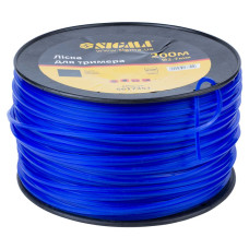 Волосінь для тримера квадрат Ø2.7мм 200м котушка Sigma 5617351