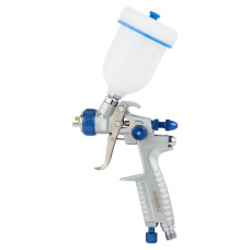 Фарборозпилювач LVMP Ø0.8мм 60-170 л/хв 1.5-2бар для лівої руки в/б 100мл пласт Refine 6814111