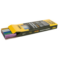 Набор стержней клеевых Ø11,2*200мм 12шт 0,24кг цветные Sigma 2713151