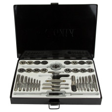 Набір плашок і мітчиків 40 предметів металевий кейс Sigma 1643251