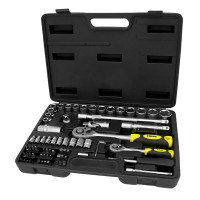 Набір насадок торцевих і біт 1/4