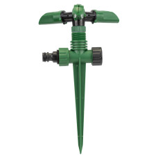 Дождювач круговий на пластиковому кілочку з верхньою подачею Grad 5014105