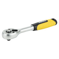 Ключ-тріскачка 1/4'' 150мм 72T CrV Sigma 6050021