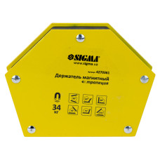 Магніт для зварювання трапеція 34кг 105 × 65 × 65 × 45мм 30,45,60,75,90,135 ° Sigma 4270361