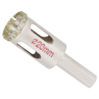 Коронки алмазні по кераміці і склу Ø20мм Sigma 1541201