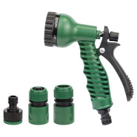 Набір для поливу: пістолет розпилювач 7-ми режимний 2 конектора + адаптер ABS Grad 5012525