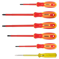 Набір викруток діелектричних 5шт + фазомер 250В CrV Sigma 4001071