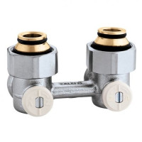 301150 Кран нижнего подключения стального радиатора Ø3/4