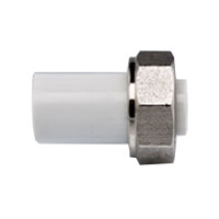 Штуцер євроконус з накидною гайкою Ø20 x 3/4