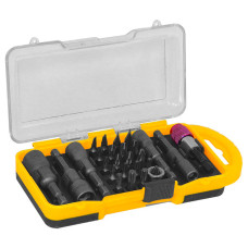 Насадки торцеві + адаптер і біти 26шт кейс Sigma 4012021
