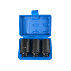 Набір головок торцевих ударних подовжених KING ROY 3 предмети 1/2