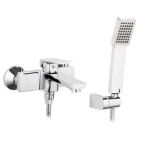 F3246 (H46) Змішувач для ванни однорич. корот. литий латунь букс.перемикач Ø35 Frap 1/10