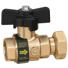 333500 Кульовий кран зі зворотнім клапаном Ø3/4