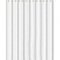Штора для ванної 180х180 см поліестер білий Frap F8601 1/50