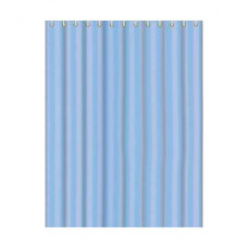 Штора для ванної 180х180 см поліестер блакитний Frap 1/50 F8603