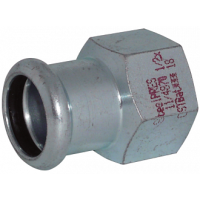 390304022 Перехідник сталевий Ø22 х 3/4