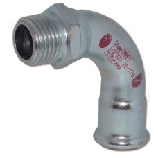 397304022 Коліно сталеве Ø22 х 3/4