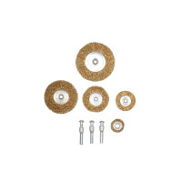 Набір щіток дротяних для дрилю 5шт. Ø25; 38; 50; 65; 75мм Sigma 9010021