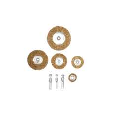 Набір щіток дротяних для дрилю 5шт. Ø25; 38; 50; 65; 75мм Sigma 9010021