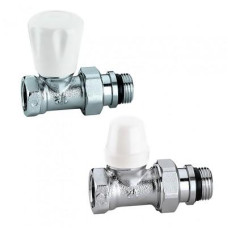 412431 Комплект прямих радіаторних кранів Ø1/2