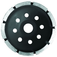 Круг алмазний шліфувальний чашковий, 1 ряд Ø180х5.0х22.2мм, 8500 об/хв Sigma 1912051