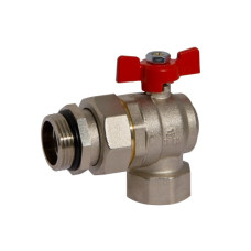 422R00050F Кран-американка кутовий кульовий Ø3/4