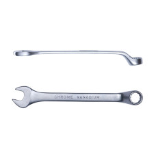 Ключ ріжково-накидний глибокий 21мм CrV satine Sigma 6024211