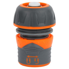 Конектор швидкознімний аквастоп з замком 1/2 для шланга 3/4 FLORA 5015454  24/240