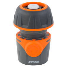 Конектор швидкознімний аквастоп 1/2 для шланга 3/4 FLORA 5015514 24/240