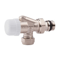 Вентиль двокутовий Icma №766 без термоголовки 1/2