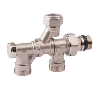 Кран радіаторний Icma №877 комбінований 1/2