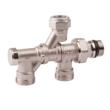 Кран радиаторный Icma №877 комбинированный 1/2