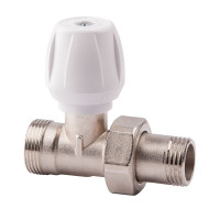 Кран радіаторний Icma №828 прямий під фітинг 1/2