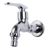 F522 (F52) Монокран настінний водорозбірний зі штуцером лат.корпус Frap 10/60