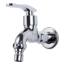 F522 (F52) Монокран настінний водорозбірний зі штуцером лат.корпус Frap 10/60