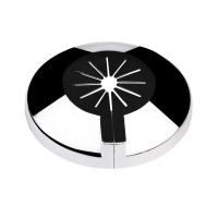 Розетка декоративна Icma №108 хромована 82108AC07