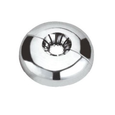 1153CR0000 Розетка хром пластикова декоративна Ø10-16 мм розбірна GO-PLAST