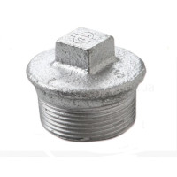 29025004 Заглушка оцинкована білий чавун Ø3/4