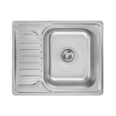 Мийка прямокутна врізна 580*480*180 мм 0.8мм WEZER 5848 Decor