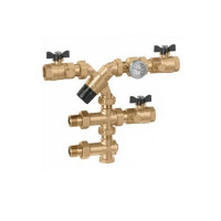520155 Група регуляції температури сант. гар води з термозміш, звор. , зап. крани 3/4